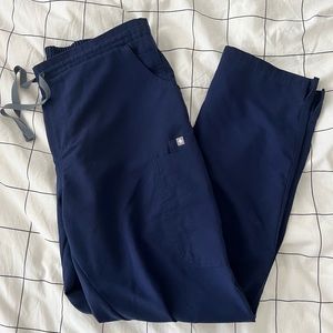 Navy Figs: Yola Skinny Scrub Pants Size Large